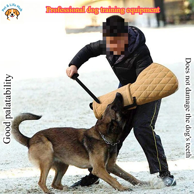 Dog training sleeve Thickened professional dog training protective clothing German Shepherd horse dog training protective gear
Dog training sleeve Thickened professional dog training protective clothing German Shepherd horse dog training protective gear