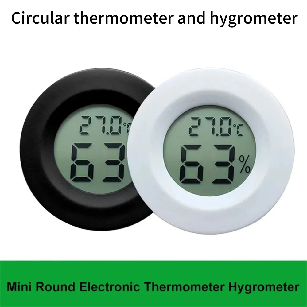 Celsius Mini Digital Thermometer Hygrometer -50~70°C LCD Digital Thermometer Hygrometer Round Temperature Humidity For Freezer
Celsius Mini Digital Thermometer Hygrometer -50~70°C LCD Digital Thermometer Hygrometer Round Temperature Humidity For Freezer