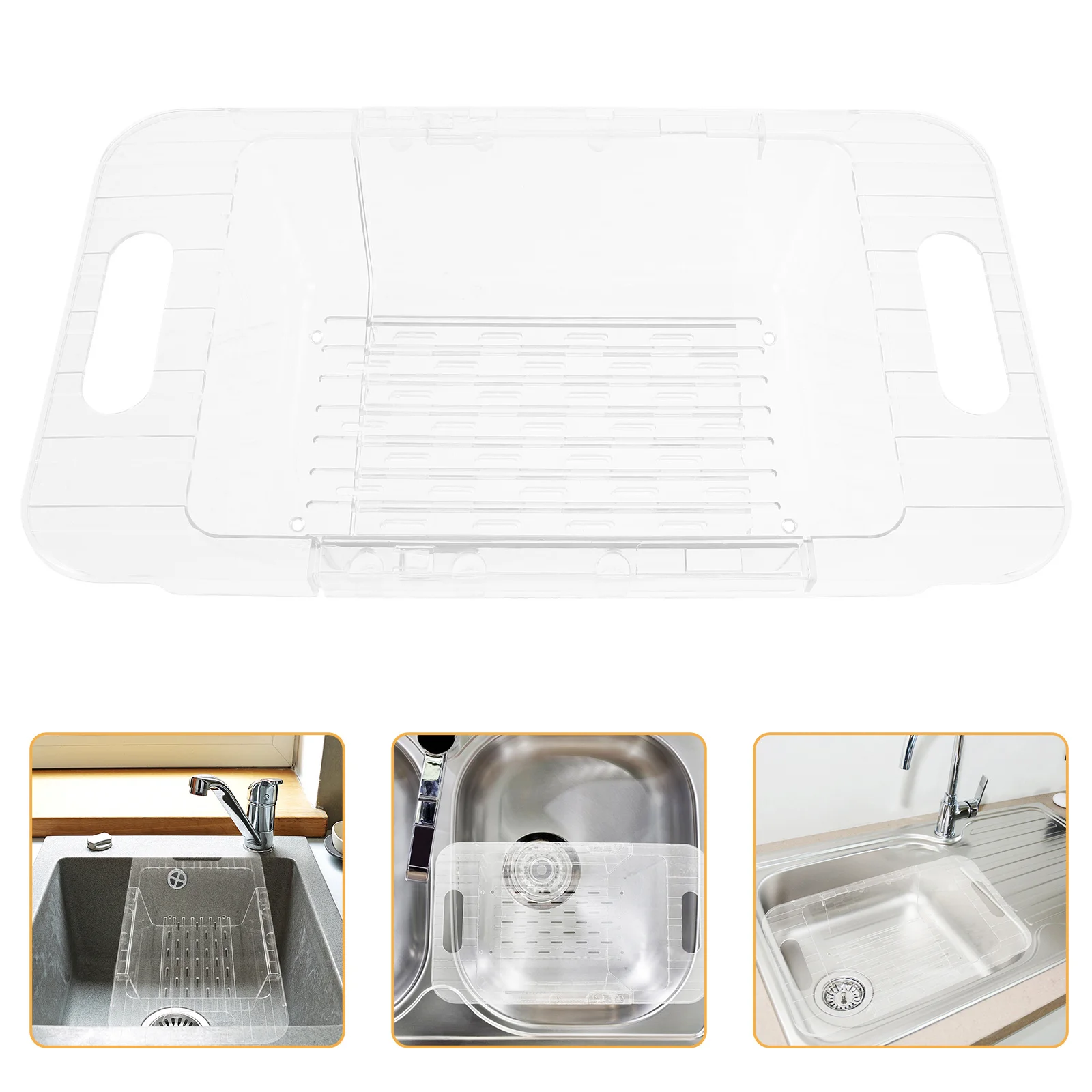 Retractable Sink Drain Rack Adjustable Telescopic Kitchen Storage Organizer Transparent White Plastic Large Capacity Dish Sponge
Retractable Sink Drain Rack Adjustable Telescopic Kitchen Storage Organizer Transparent White Plastic Large Capacity Dish Sponge