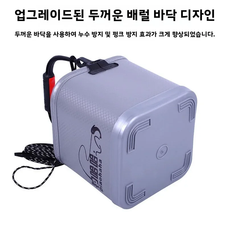 Collapsible Fishing Bucket Folding Thickening Living Fish Oxygen Pump Portable Eva Water Tank Tackle Box Large Capacity
Collapsible Fishing Bucket Folding Thickening Living Fish Oxygen Pump Portable Eva Water Tank Tackle Box Large Capacity