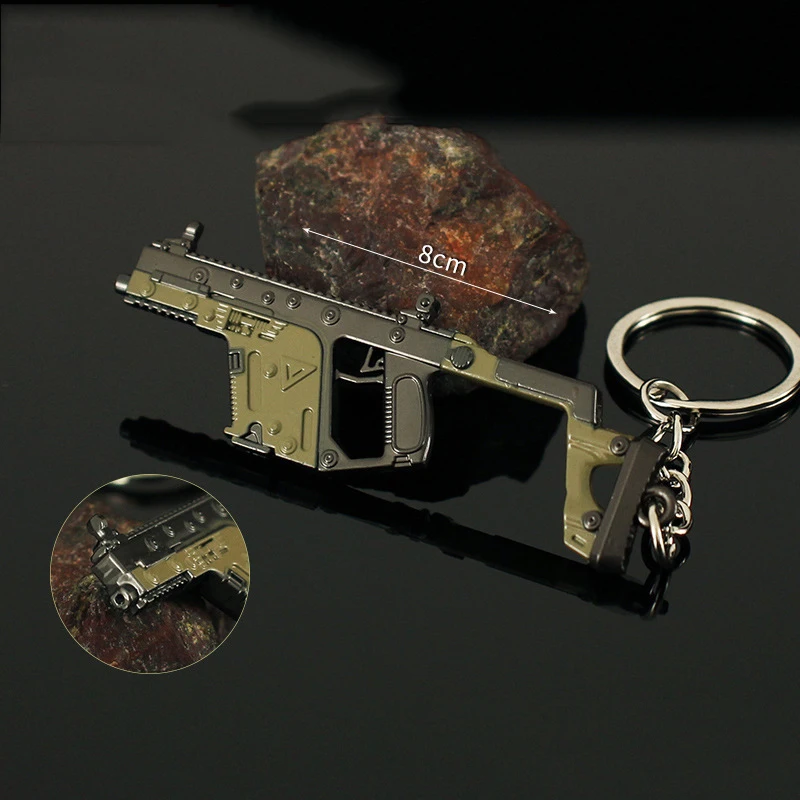 8cm Mini Gun Model Keychain VECTOR Model Jewelry Weapon Metal Pendant Key Chain Chaveiro Bag Car Key Holders Gift For Kids Men
8cm Mini Gun Model Keychain VECTOR Model Jewelry Weapon Metal Pendant Key Chain Chaveiro Bag Car Key Holders Gift For Kids Men