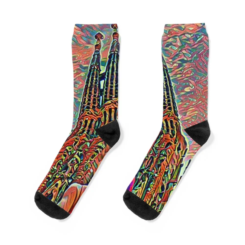 Spain Sagrada Familia Artistic Illustration Corrosive Style Socks Stockings man Christmas Socks Man Women's
Spain Sagrada Familia Artistic Illustration Corrosive Style Socks Stockings man Christmas Socks Man Women's