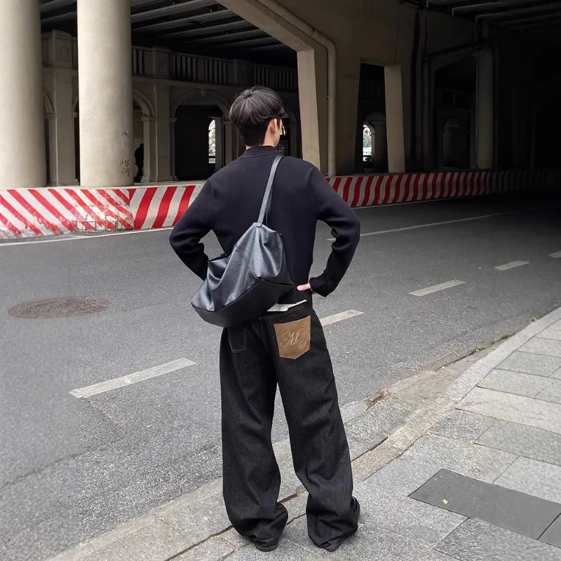 2026 Spring Washed Straight Cut Men's Jeans American Retro High Street Loose Cleanfit Original Color Curved Knife Denim Trousers
2026 Spring Washed Straight Cut Men's Jeans American Retro High Street Loose Cleanfit Original Color Curved Knife Denim Trousers