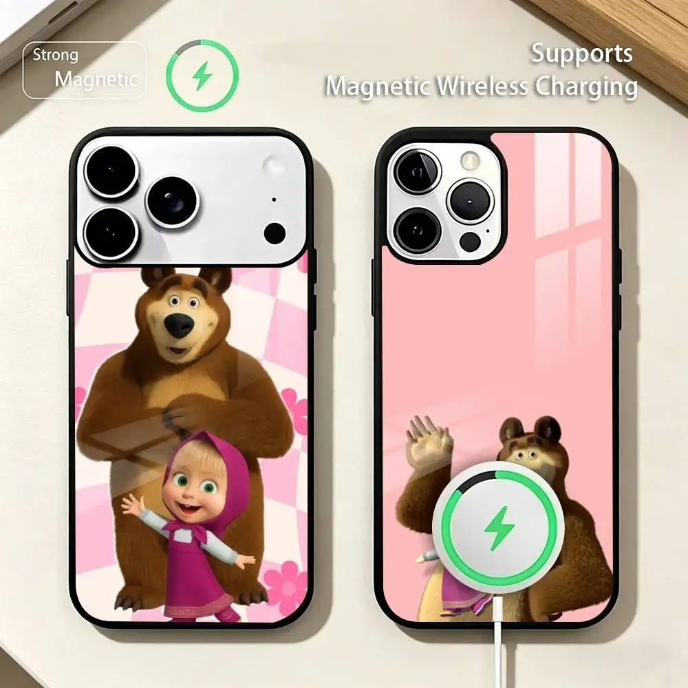 Animation M-Martha and the Bear Phone Case For iPhone17,16,15,14,13,12,11 Plus,Pro Compatible with magnetic wireless charging
Animation M-Martha and the Bear Phone Case For iPhone17,16,15,14,13,12,11 Plus,Pro Compatible with magnetic wireless charging