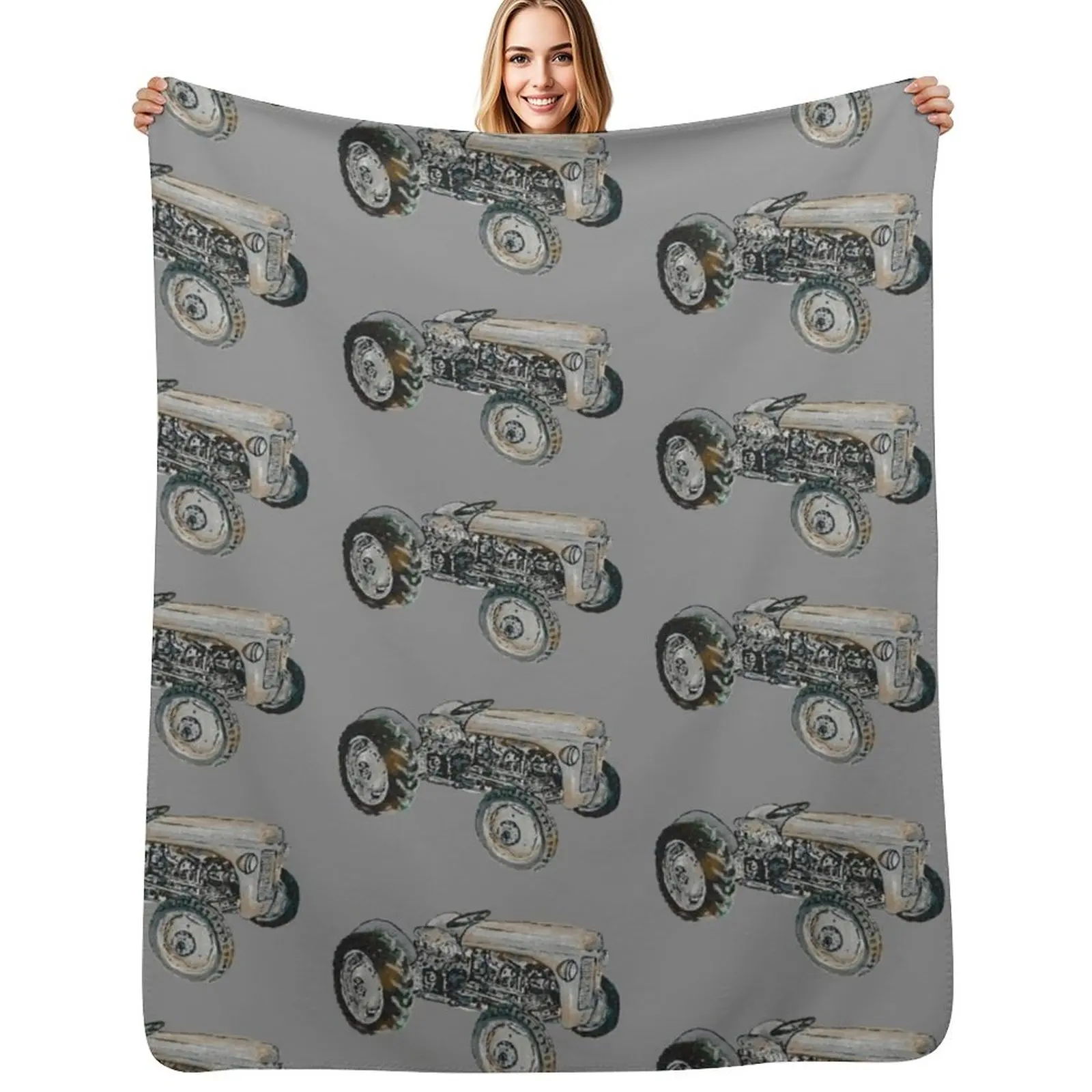 Painting of Ferguson Tractor Throw Blanket Soft Warm Blanket Gift for Men Women Adults
Painting of Ferguson Tractor Throw Blanket Soft Warm Blanket Gift for Men Women Adults