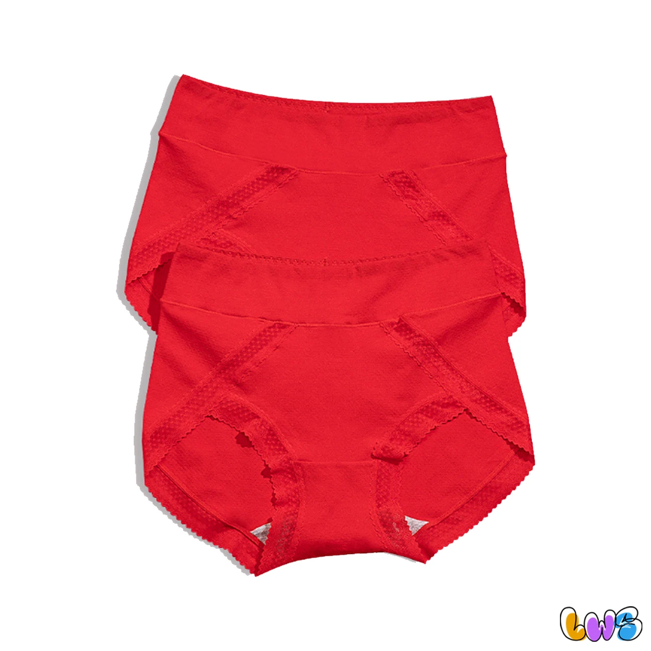 2pcs Red High Waist Underwear Women Cotton Panties Plus Size Sexy Lace Briefs Cozy Female Lingerie Underwear Women's Intimates
2pcs Red High Waist Underwear Women Cotton Panties Plus Size Sexy Lace Briefs Cozy Female Lingerie Underwear Women's Intimates