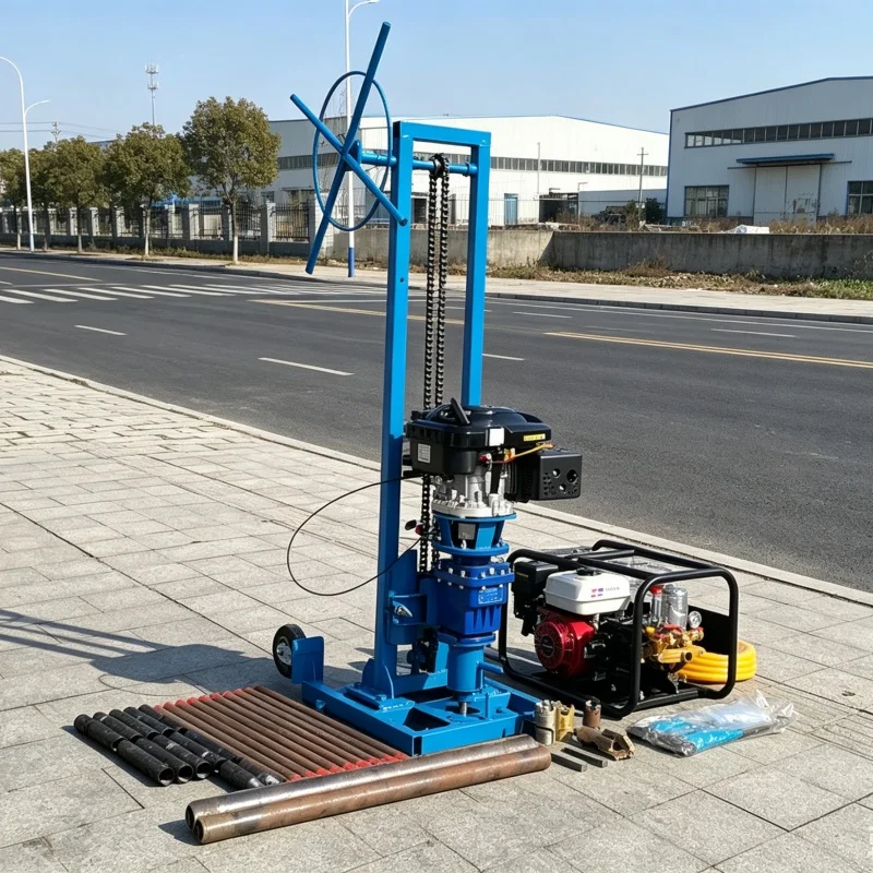 Customized Bestselling water well drilling rig, small exploration drilling equipment, exploration water well drilling rig
Customized Bestselling water well drilling rig, small exploration drilling equipment, exploration water well drilling rig