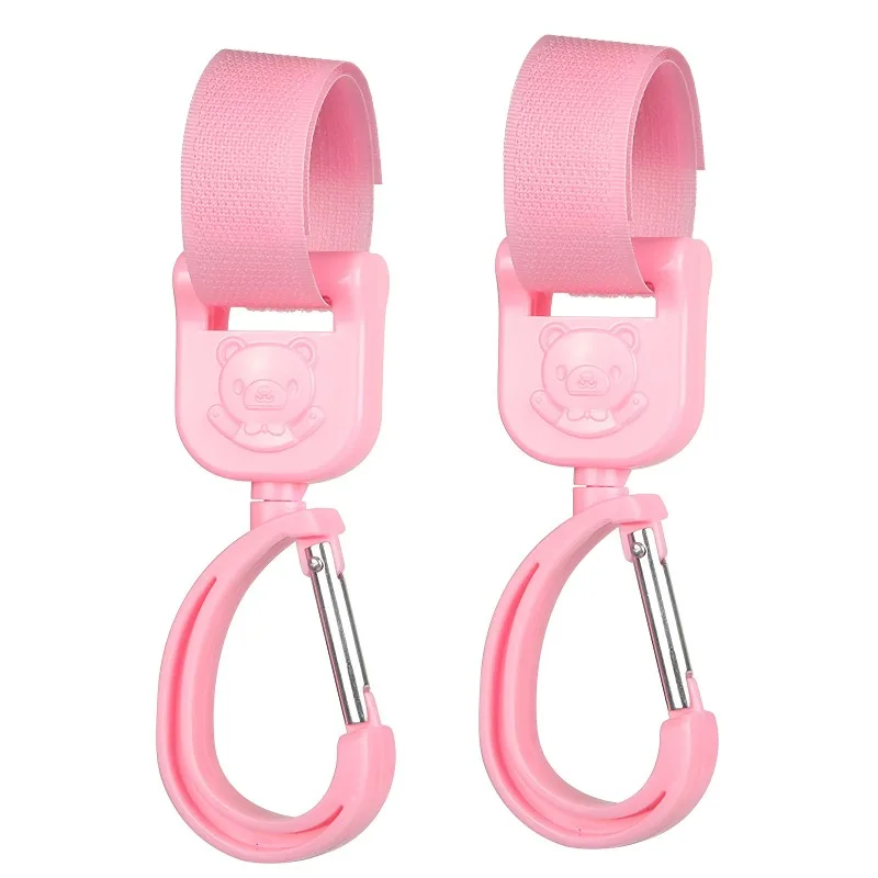 A set of 2 360-degree rotating hooks with random color - multi-function hooks, suitable for strollers, diaper bags, handbags
A set of 2 360-degree rotating hooks with random color - multi-function hooks, suitable for strollers, diaper bags, handbags