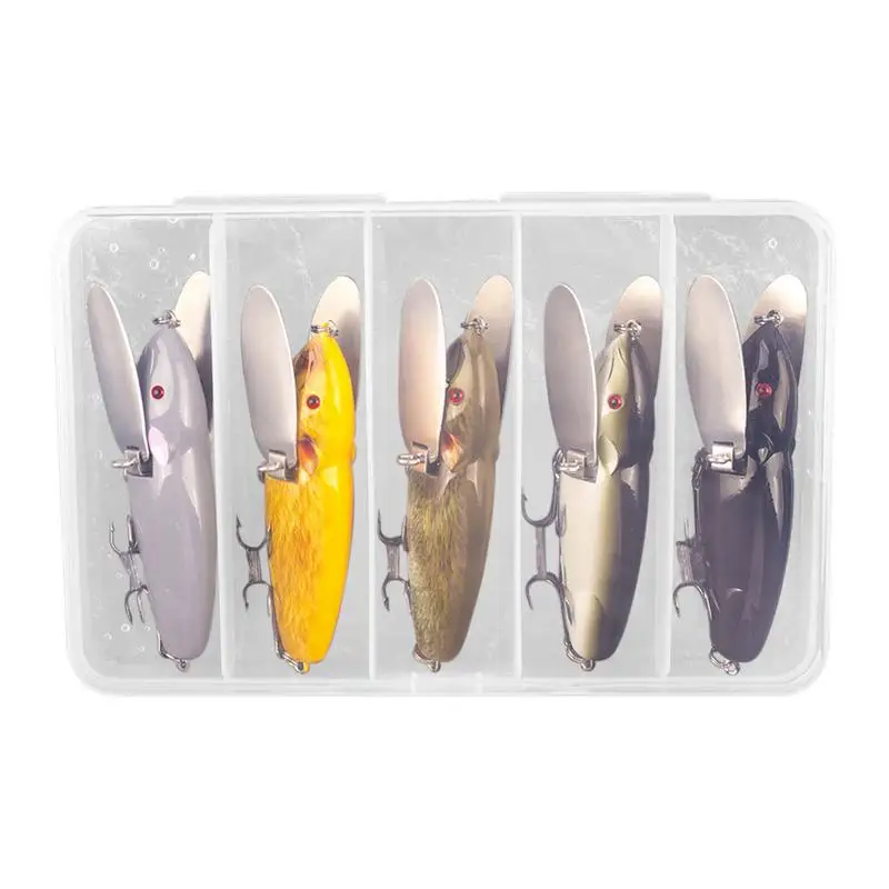 Fishing Lures Saltwater Mice Crankbait Lure Artificial Swimbait 5X Realistic Fake Creature Bait Fishing Gear Accessory For
Fishing Lures Saltwater Mice Crankbait Lure Artificial Swimbait 5X Realistic Fake Creature Bait Fishing Gear Accessory For