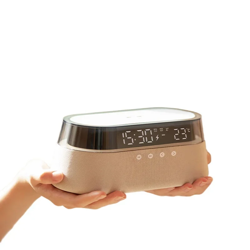 Ringing stereo night light bluetooth speaker wireless charging alarm clock retro birthday gift for employees annual meeting for
Ringing stereo night light bluetooth speaker wireless charging alarm clock retro birthday gift for employees annual meeting for