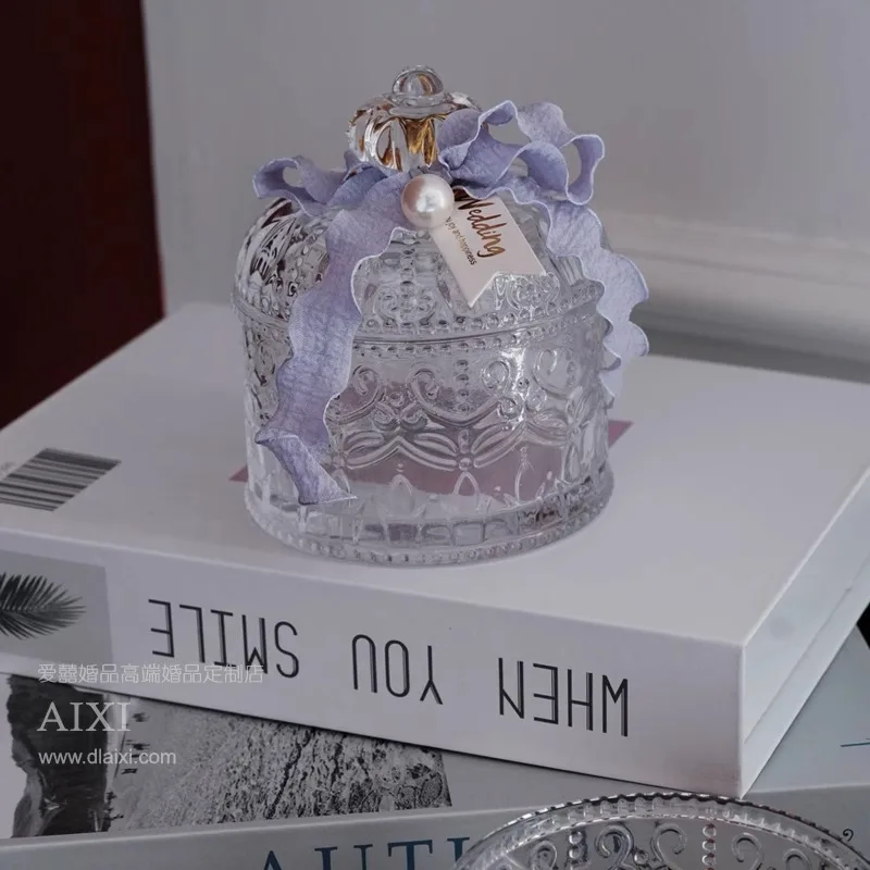 2Pcs Marry Candy Box Crystal Glass Jar Advanced Outdoor Wedding Baby Banquet Shower Favors Party Supplies
2Pcs Marry Candy Box Crystal Glass Jar Advanced Outdoor Wedding Baby Banquet Shower Favors Party Supplies