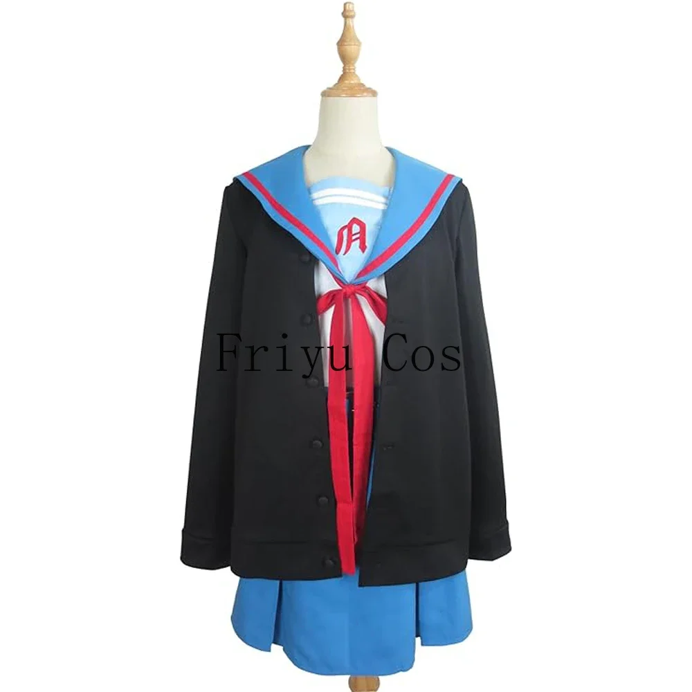 Anime Haruhi Suzumiya Yuki Nagato School Uniform Cosplay Costume
Anime Haruhi Suzumiya Yuki Nagato School Uniform Cosplay Costume