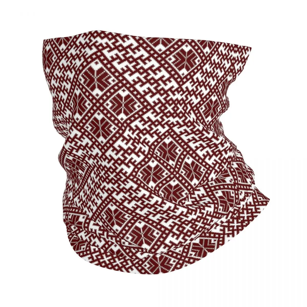 Traditional Nordic Folk Bandana Neck Cover Latvian Pattern Wrap Scarf Multifunctional Face Mask Outdoor Sports Unisex Adult
Traditional Nordic Folk Bandana Neck Cover Latvian Pattern Wrap Scarf Multifunctional Face Mask Outdoor Sports Unisex Adult