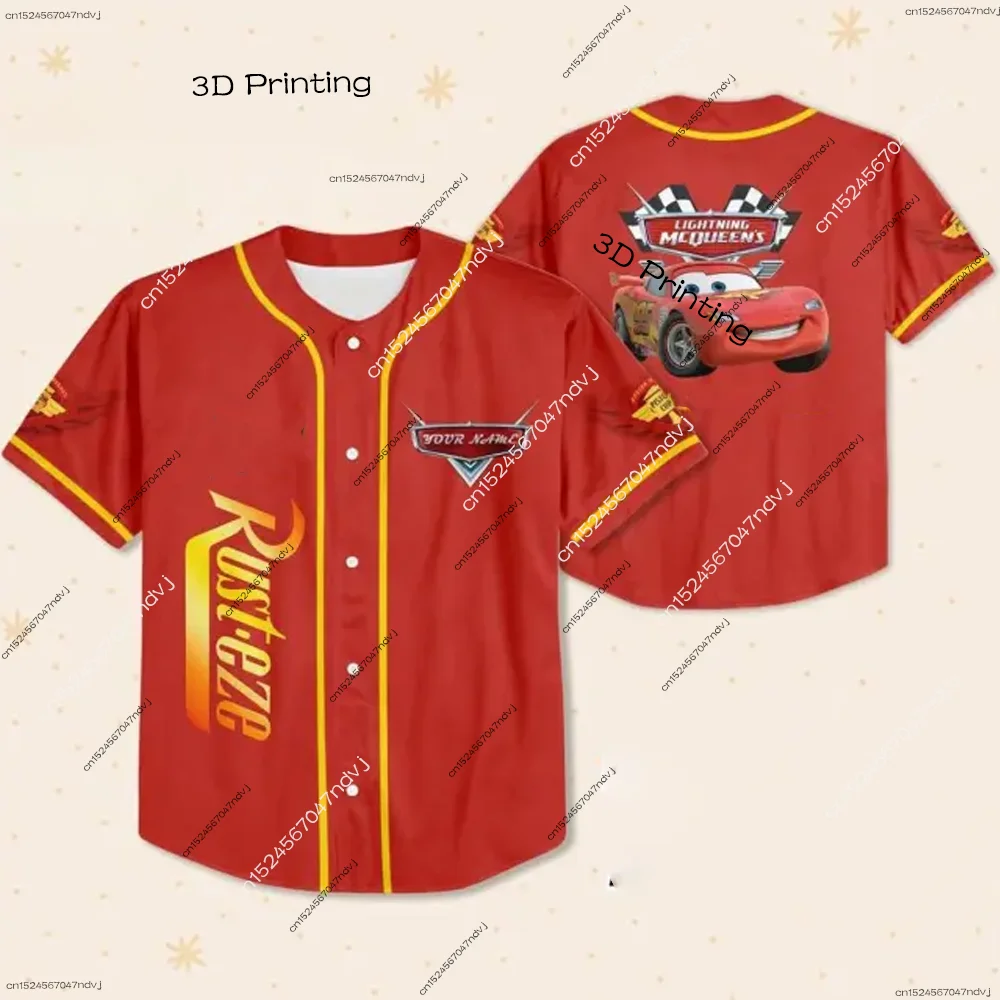 2025 New Cars Lightning McQueen Children Cartoon T-shirt Cute Boy/Girl Special McQueen Baseball Uniform Kit Outdoor Sportswear
2025 New Cars Lightning McQueen Children Cartoon T-shirt Cute Boy/Girl Special McQueen Baseball Uniform Kit Outdoor Sportswear