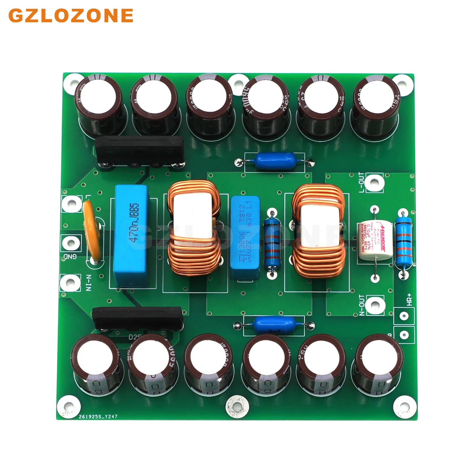 AS-EU01 Ultra Low Noise HIFI 2-Stage EMI Power Purifier Filter Module 15A AC Purification Impurities Board
AS-EU01 Ultra Low Noise HIFI 2-Stage EMI Power Purifier Filter Module 15A AC Purification Impurities Board