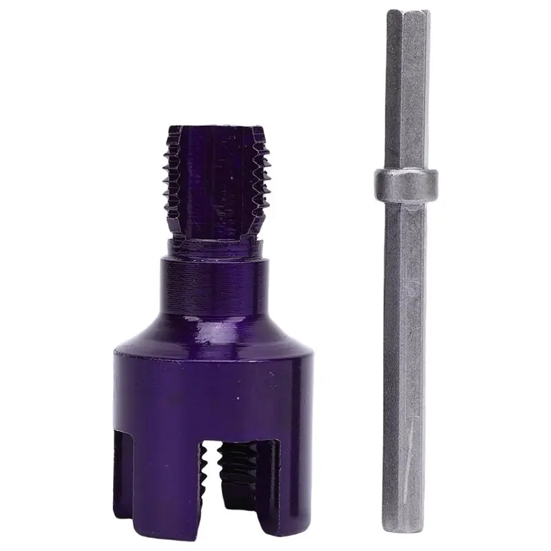 WORTHOWN-Pipe Thread Cutting Tool, Integrated Internal External Threading G1/2, PVC Threader Hex Shank Pipes With Taps And Dies
WORTHOWN-Pipe Thread Cutting Tool, Integrated Internal External Threading G1/2, PVC Threader Hex Shank Pipes With Taps And Dies
