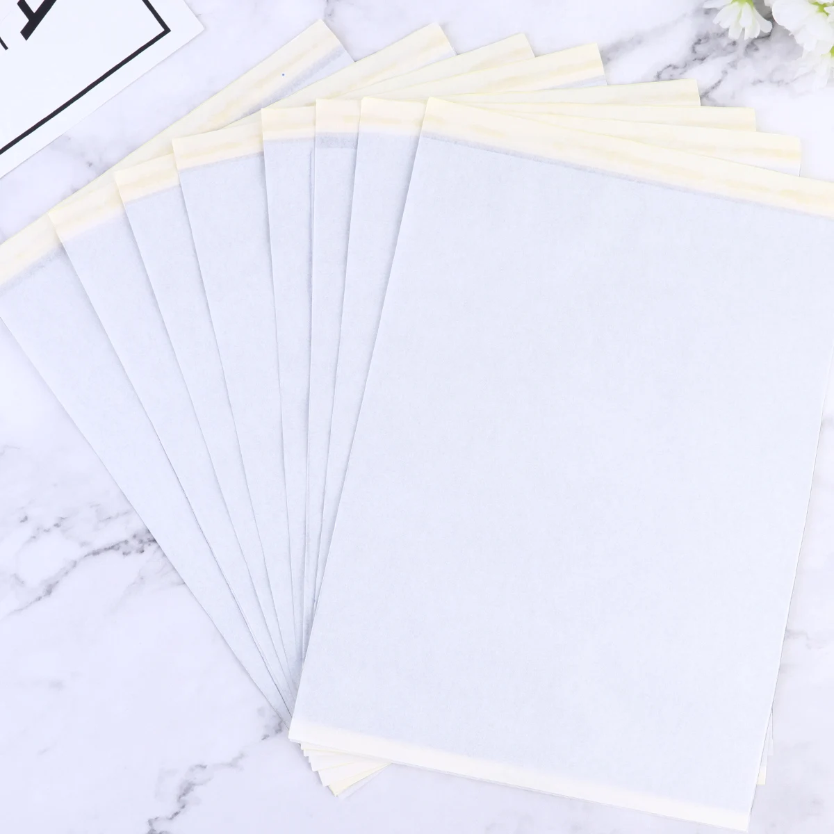 A4 Transfer Paper For Tattoo Stencil Use Thermal Copier Machine Compatible Tracing Paper Supplies Mould Tool
A4 Transfer Paper For Tattoo Stencil Use Thermal Copier Machine Compatible Tracing Paper Supplies Mould Tool