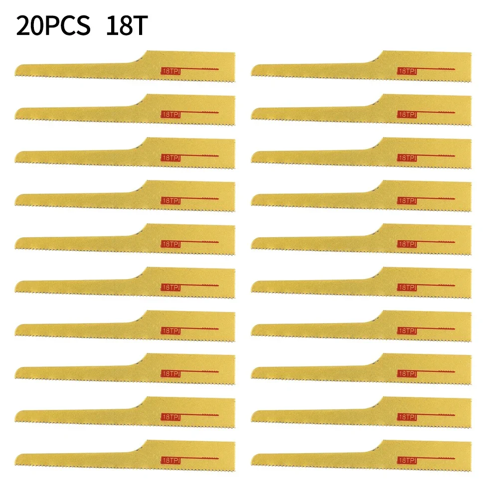 20pcs Blades Reciprocating Air Saw Blades Body Cut Cutting Hacksaw Off Reciprocating Saw Tool Air Blade Duable Power Tools
20pcs Blades Reciprocating Air Saw Blades Body Cut Cutting Hacksaw Off Reciprocating Saw Tool Air Blade Duable Power Tools