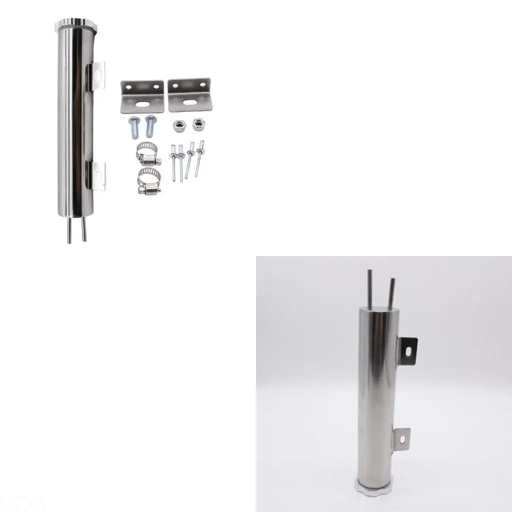G7NA Overflow Catch Can 2"x10" Polished Stainless Steel Radiator Coolant Pukes
G7NA Overflow Catch Can 2"x10" Polished Stainless Steel Radiator Coolant Pukes