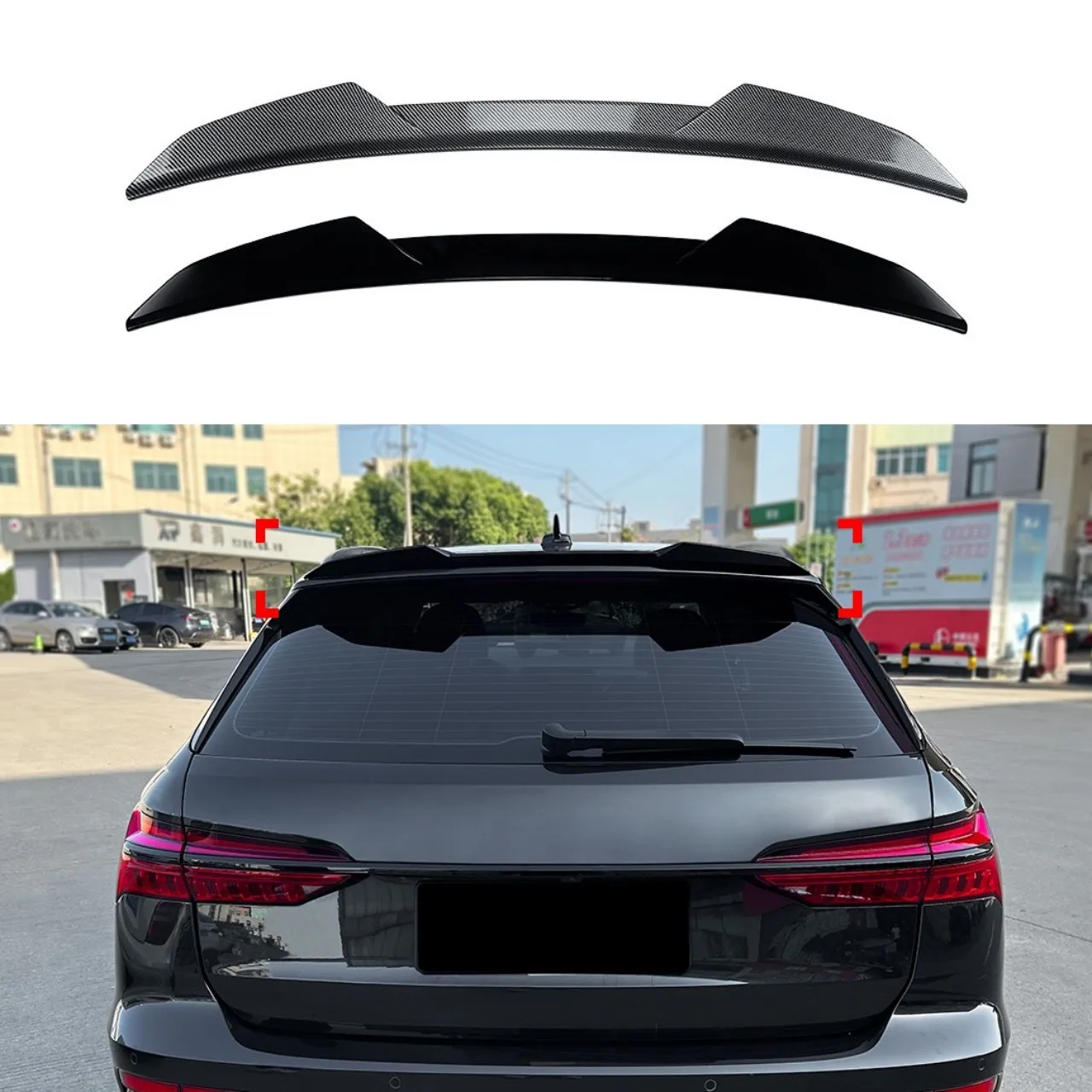 Car Top Wing Rear Roof Trunk Fixed Wind Spoiler For Audi A6 C8 Avant Sline 2019-2024 Exterior Modified ABS Auto Accessories
Car Top Wing Rear Roof Trunk Fixed Wind Spoiler For Audi A6 C8 Avant Sline 2019-2024 Exterior Modified ABS Auto Accessories