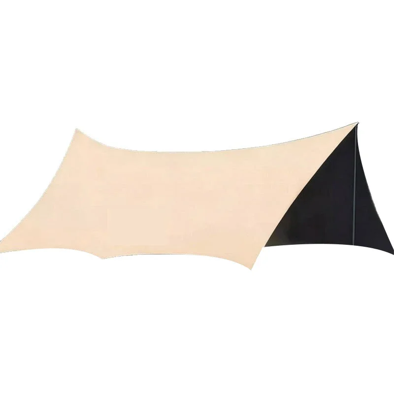 Black Coated Camping Tarp Canopy Waterproof Windproof Outdoor Sun Shade Awning Shelter for Picnic Hiking Travel Gear Tent
Black Coated Camping Tarp Canopy Waterproof Windproof Outdoor Sun Shade Awning Shelter for Picnic Hiking Travel Gear Tent