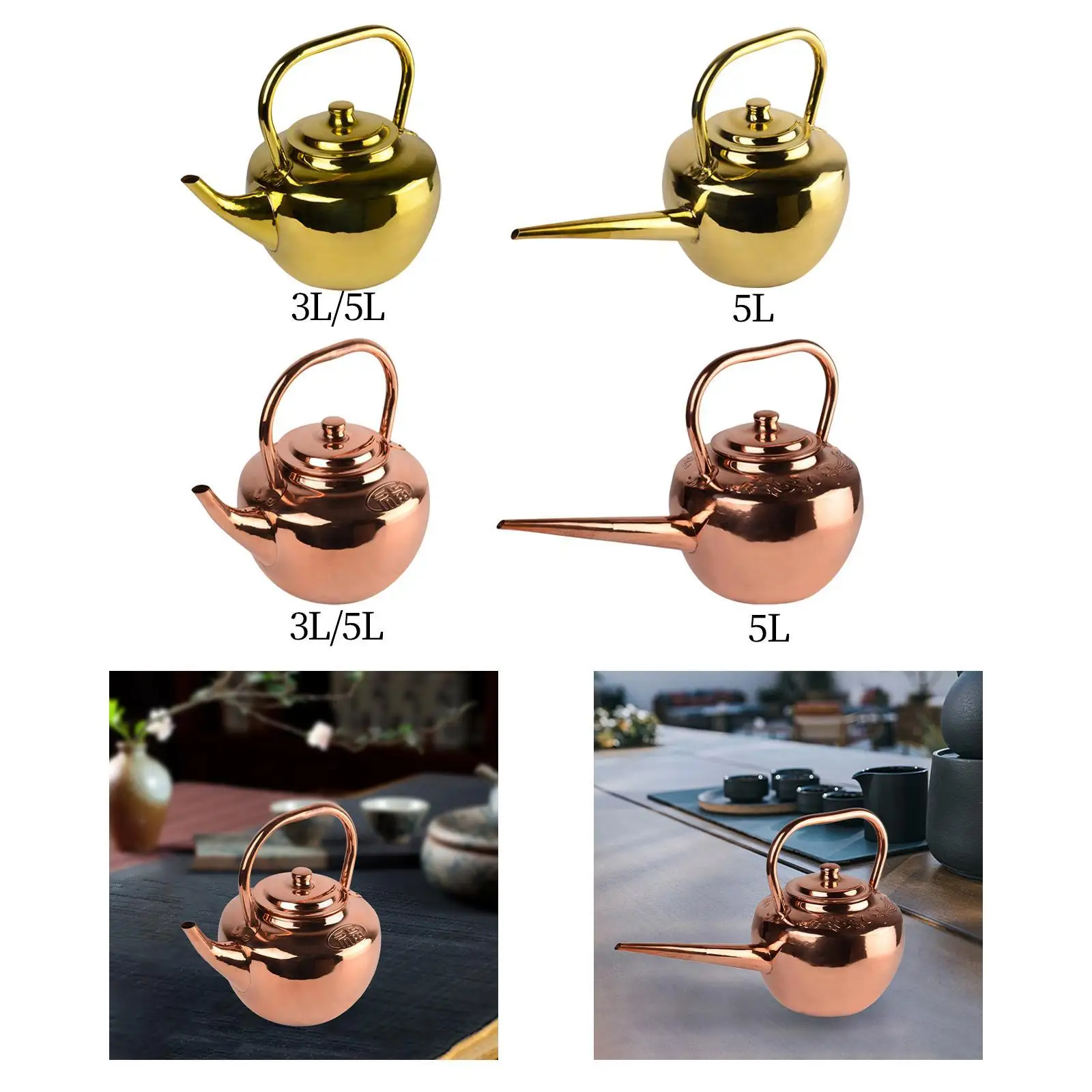 Copper Teapot with Handle Retro Tea Ceremony Handmade Tea Infuser Coffee Pot for Tea Lovers Gift Outdoor Hotel Hiking Household
Copper Teapot with Handle Retro Tea Ceremony Handmade Tea Infuser Coffee Pot for Tea Lovers Gift Outdoor Hotel Hiking Household