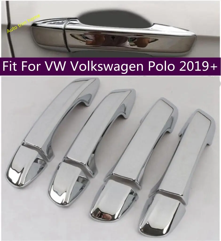 Car Door Pull Doorknob Handle Protection Decoration Cap Cover Trim Fit For VW Volkswagen Polo 2019 - 2023 ABS Chrome Accessories
Car Door Pull Doorknob Handle Protection Decoration Cap Cover Trim Fit For VW Volkswagen Polo 2019 - 2023 ABS Chrome Accessories