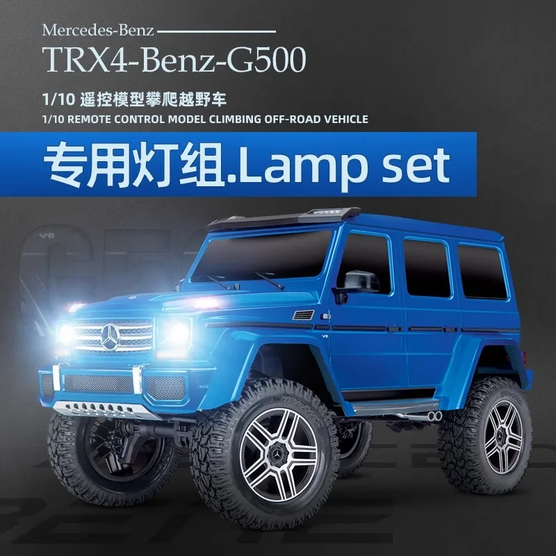 Led Highlight Lamp Set Headlamp Assmbly Clearance Lamp Taillight Searchlight for TRX4-Benz-G500 1/10 Rc Crawler Off-road Car
Led Highlight Lamp Set Headlamp Assmbly Clearance Lamp Taillight Searchlight for TRX4-Benz-G500 1/10 Rc Crawler Off-road Car