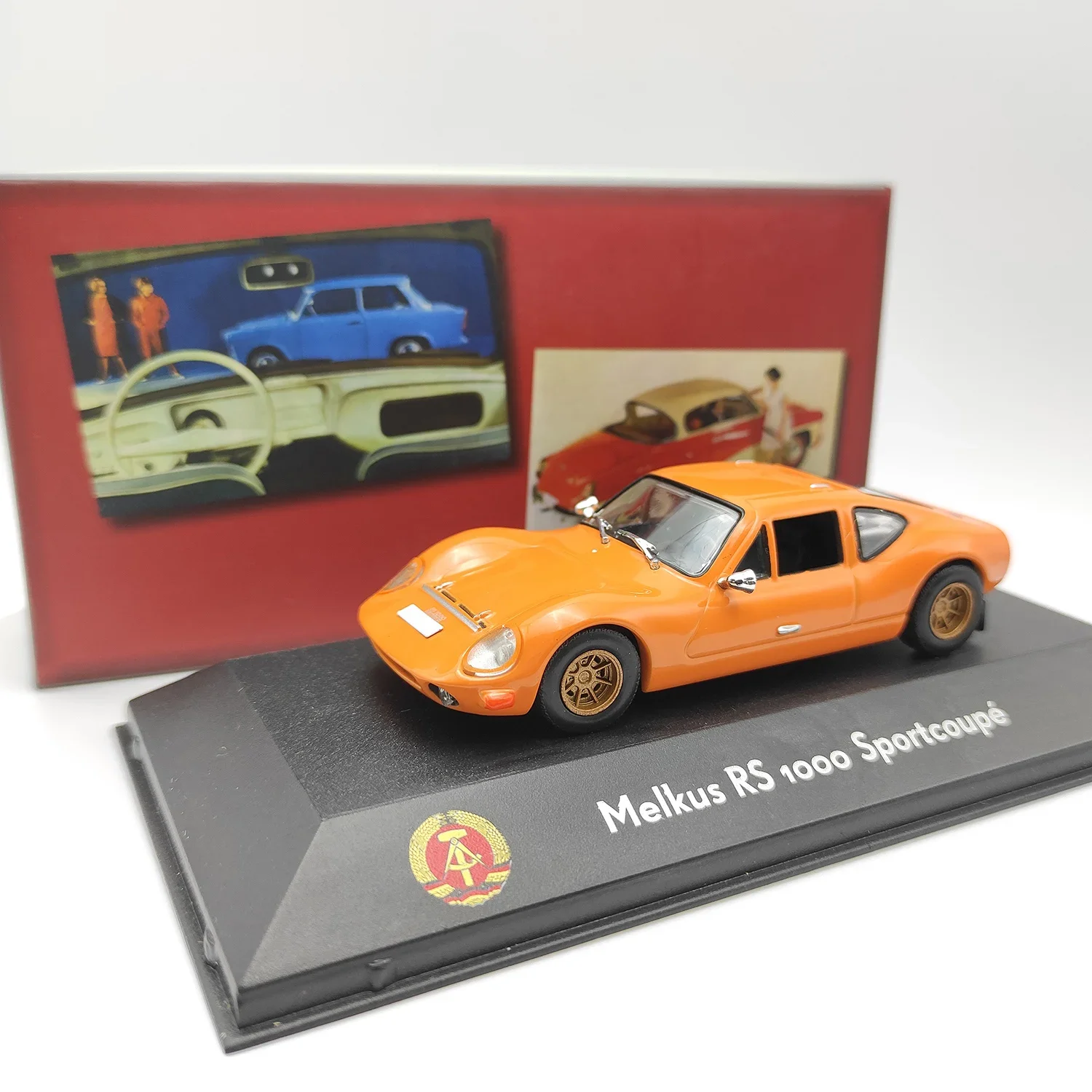Литой под давлением масштаб 1:43, Atlas Melkus RS 1ooo, спортивная переворот, имитация сплава, модель автомобиля, коллекция игрушек, подарок, украшение для дисплея 
Литой под давлением масштаб 1:43, Atlas Melkus RS 1ooo, спортивная переворот, имитация сплава, модель автомобиля, коллекция игрушек, подарок, украшение для дисплея