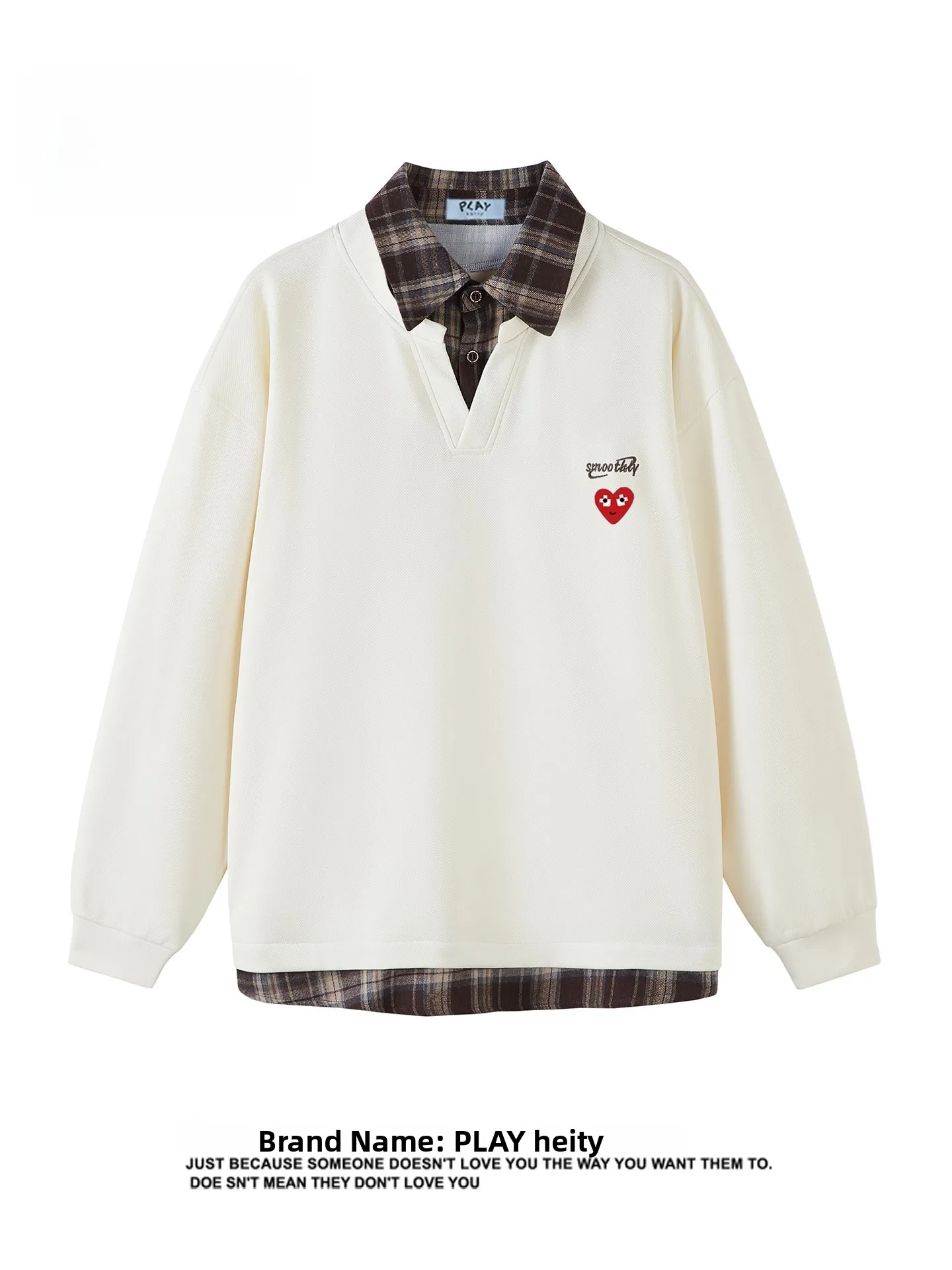 Повседневная толстовка Play Hei с цветными вставками и воротником, свободного кроя, удлиненная, для отдыха, уличная одежда, парная толстовка с капюшоном
Повседневная толстовка Play Hei с цветными вставками и воротником, свободного кроя, удлиненная, для отдыха, уличная одежда, парная толстовка с капюшоном