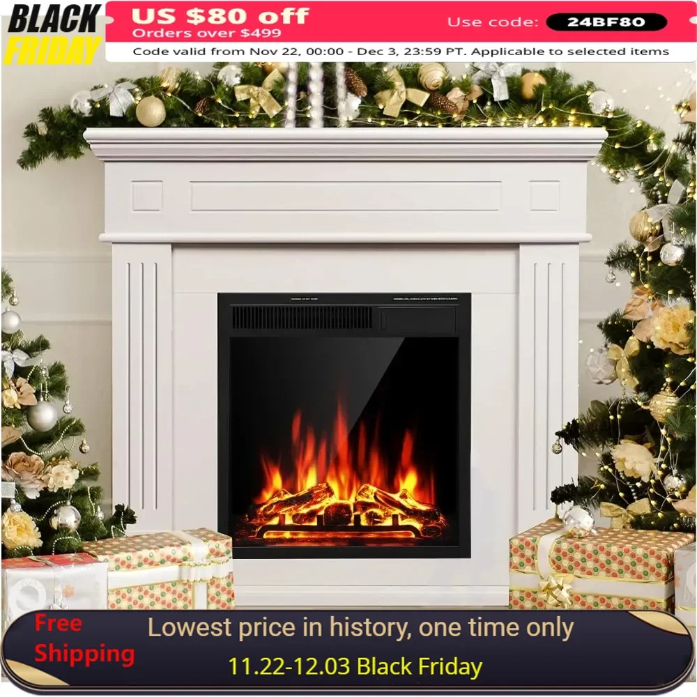 Electric Fireplace TV Stand, Electric Fireplace Heater with Logs, Adjustable Led Flame, Remote Control, Electric Fireplace
Electric Fireplace TV Stand, Electric Fireplace Heater with Logs, Adjustable Led Flame, Remote Control, Electric Fireplace