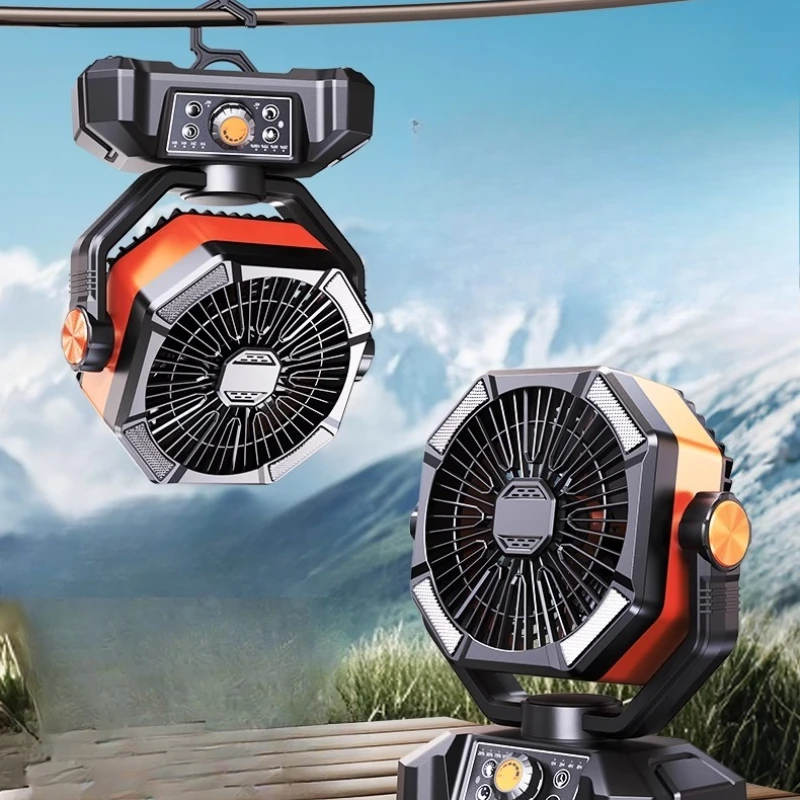 158Hour Outdoor Cooling Fan Portable Camping AC with 26℃ Breeze Mode Durable Frame Ultra-Long USB Battery for Adventures
158Hour Outdoor Cooling Fan Portable Camping AC with 26℃ Breeze Mode Durable Frame Ultra-Long USB Battery for Adventures