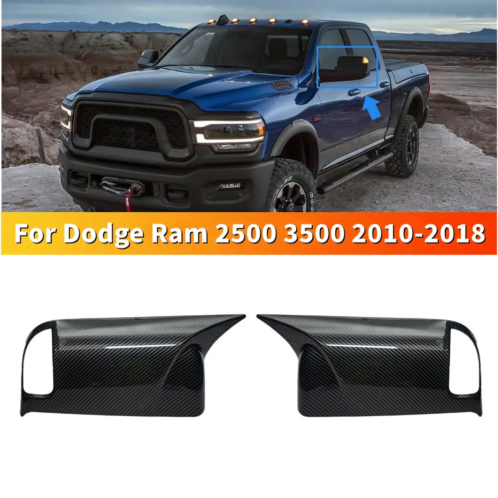 2PCS For Dodge Ram 2500 3500 2010-2018 Rearview Side Mirror Cover Wing Cap Exterior Door View Trim Car Decoration Accessories
2PCS For Dodge Ram 2500 3500 2010-2018 Rearview Side Mirror Cover Wing Cap Exterior Door View Trim Car Decoration Accessories