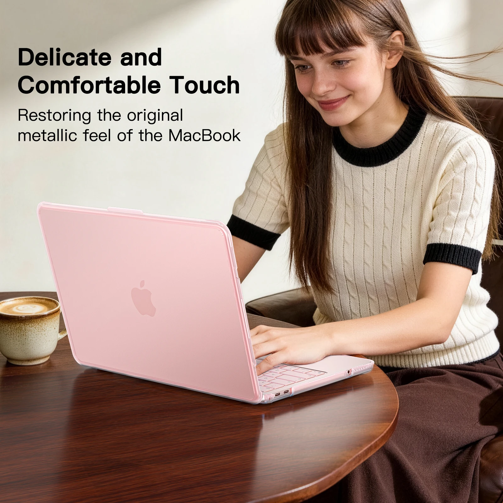 Laptop Case for MacBook Neo Translucent Anti-slip Full Protection Case Sleeve for MacBook Neo 13inch A3404 2026 Hard Matte Cover
Laptop Case for MacBook Neo Translucent Anti-slip Full Protection Case Sleeve for MacBook Neo 13inch A3404 2026 Hard Matte Cover