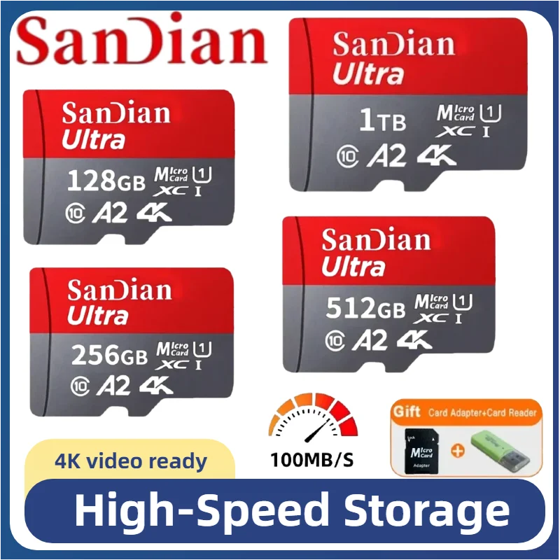 Original 128GB 256GB Micro TF SD Card Class 10 High Speed Memory Card Stable Performance for Phone Digital Camera and MP3 Player
Original 128GB 256GB Micro TF SD Card Class 10 High Speed Memory Card Stable Performance for Phone Digital Camera and MP3 Player