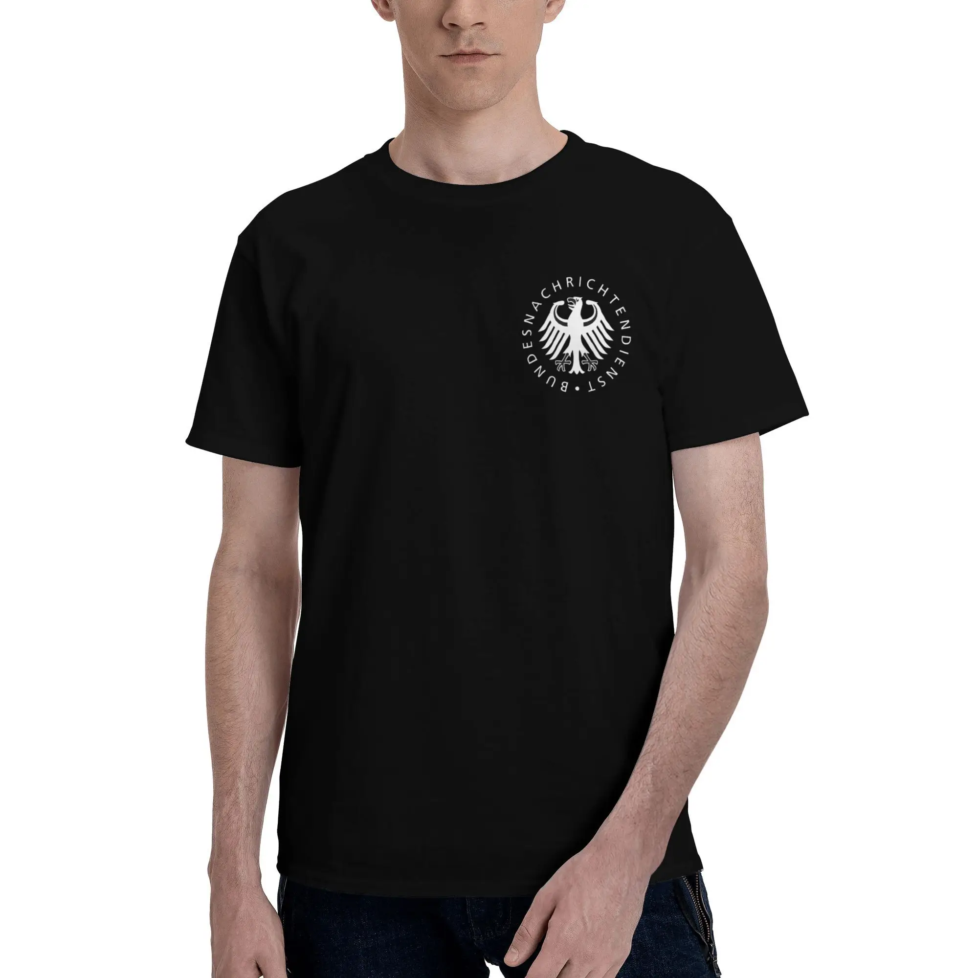 German Bundesnachrichtendienst Logo T-Shirt Summer 100 Cotton T-Shirts For Adult Harajuku Casual Tee Shirt Short Sleeve Tees
German Bundesnachrichtendienst Logo T-Shirt Summer 100 Cotton T-Shirts For Adult Harajuku Casual Tee Shirt Short Sleeve Tees