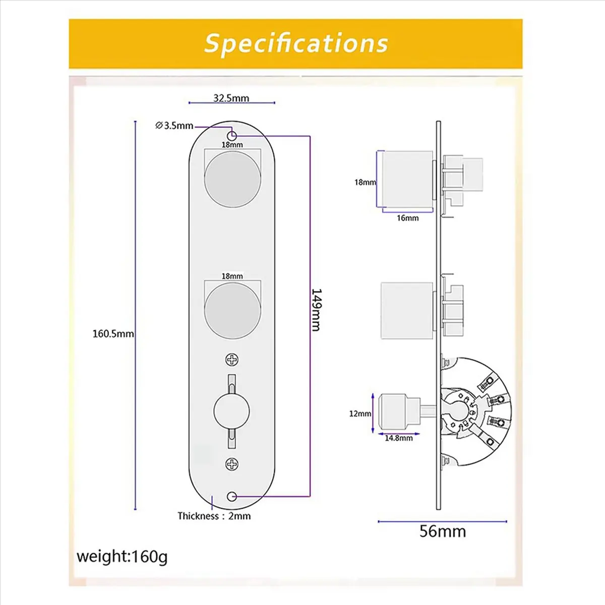 TUREBG 2X Prewired Guitar Control Plate,Loaded 3-Way Blade Switch Push Pull Potentiometer Excellent CTS Pot Speed Knobs
TUREBG 2X Prewired Guitar Control Plate,Loaded 3-Way Blade Switch Push Pull Potentiometer Excellent CTS Pot Speed Knobs