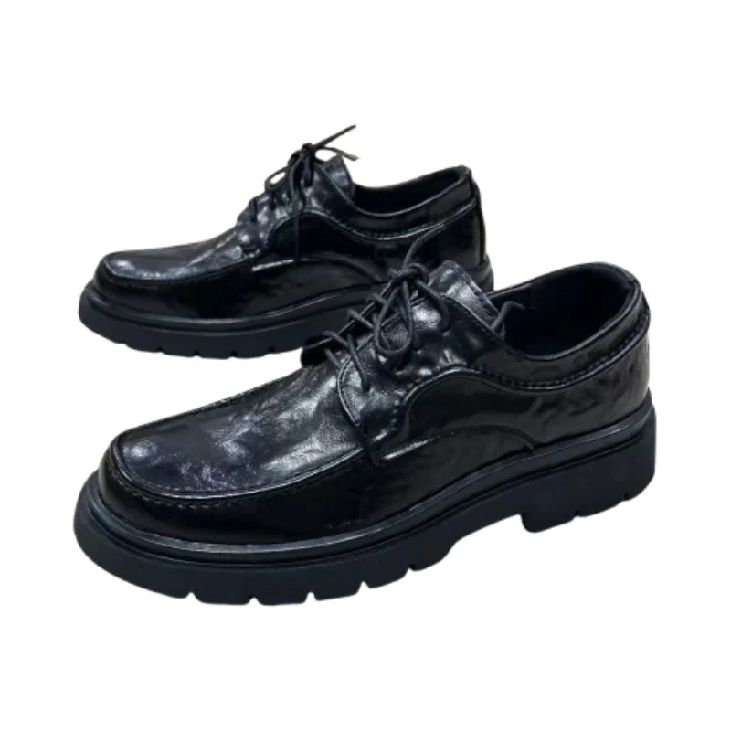 Men s British Style Business Dress Shoes Round Toe Cowhide Leather Non Slip Work Casual Shoes Spring Autumn
Men s British Style Business Dress Shoes Round Toe Cowhide Leather Non Slip Work Casual Shoes Spring Autumn