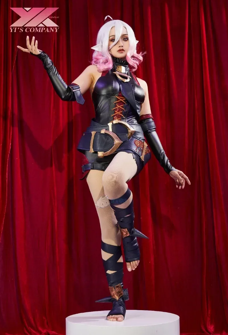 CosplayGame League of Legends Briar Cosplay Costume Women Sexy Tights Jumpsuit Party Role Play Clothing
CosplayGame League of Legends Briar Cosplay Costume Women Sexy Tights Jumpsuit Party Role Play Clothing