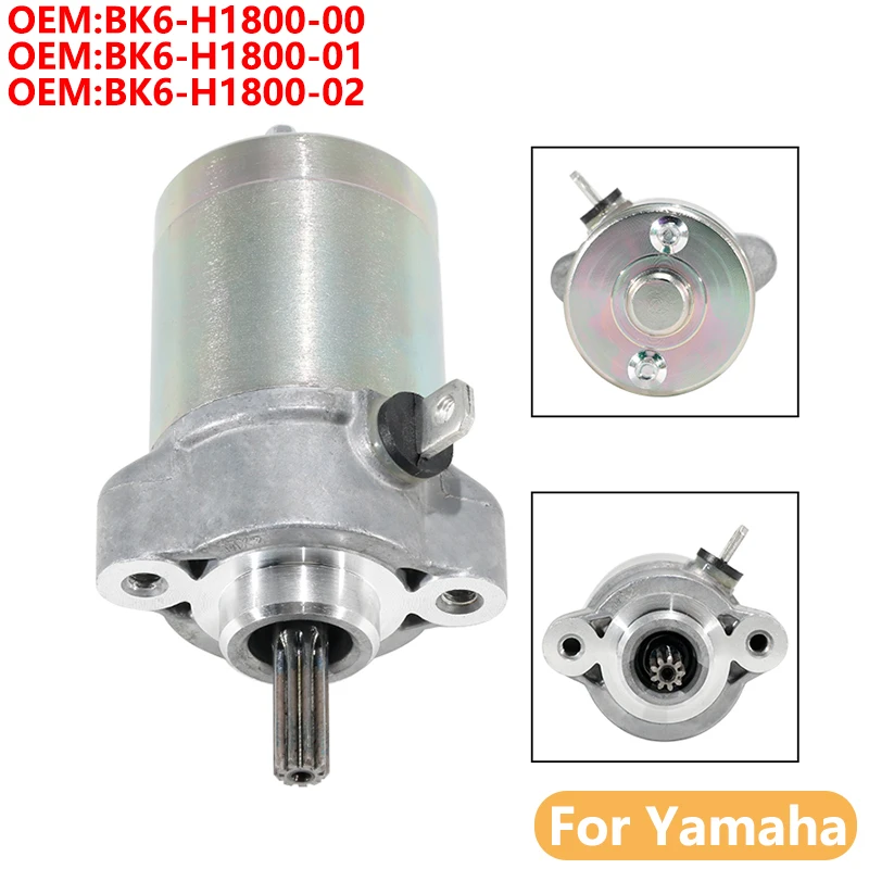 OEM:BK6-H1800-00 BK6-H1800-01 Motorcycle Starter Motor For Yamaha MTN125-A MT125 MTM125 XSR125 YZF125-A YZF R125 MTM155 XSR155
OEM:BK6-H1800-00 BK6-H1800-01 Motorcycle Starter Motor For Yamaha MTN125-A MT125 MTM125 XSR125 YZF125-A YZF R125 MTM155 XSR155