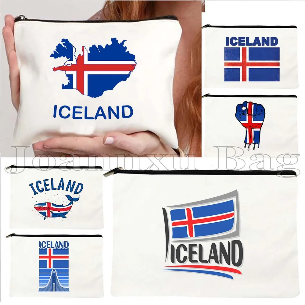 Reykjavik Landmark Iceland Heart Flag Coat of Arms Map Travel Gifts Viking Canvas Cosmetic Makeup Toilet Bag Pencil Case Pouch
Reykjavik Landmark Iceland Heart Flag Coat of Arms Map Travel Gifts Viking Canvas Cosmetic Makeup Toilet Bag Pencil Case Pouch