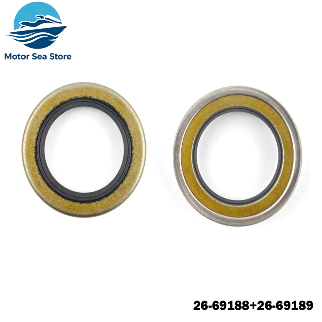 26-69188 & 26-69189 Oil Seal Set For Mercury 40-45-50-60-65-70HP Propeller Shaft
26-69188 & 26-69189 Oil Seal Set For Mercury 40-45-50-60-65-70HP Propeller Shaft