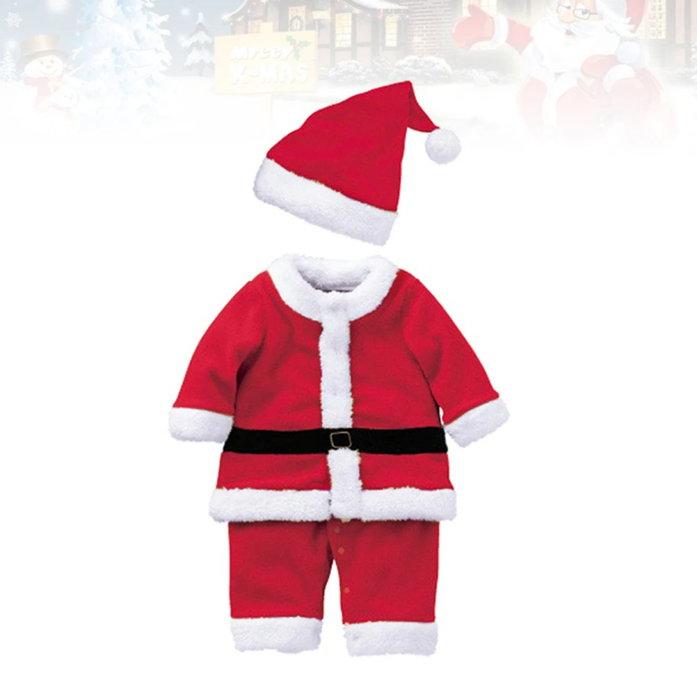 1 set 1 Set 75Cm s Santa Claus Costume Xmas Party Outfit Boy Christmas Suit Clothes Hat Comfortable Easy Wear Prime Material
1 set 1 Set 75Cm s Santa Claus Costume Xmas Party Outfit Boy Christmas Suit Clothes Hat Comfortable Easy Wear Prime Material