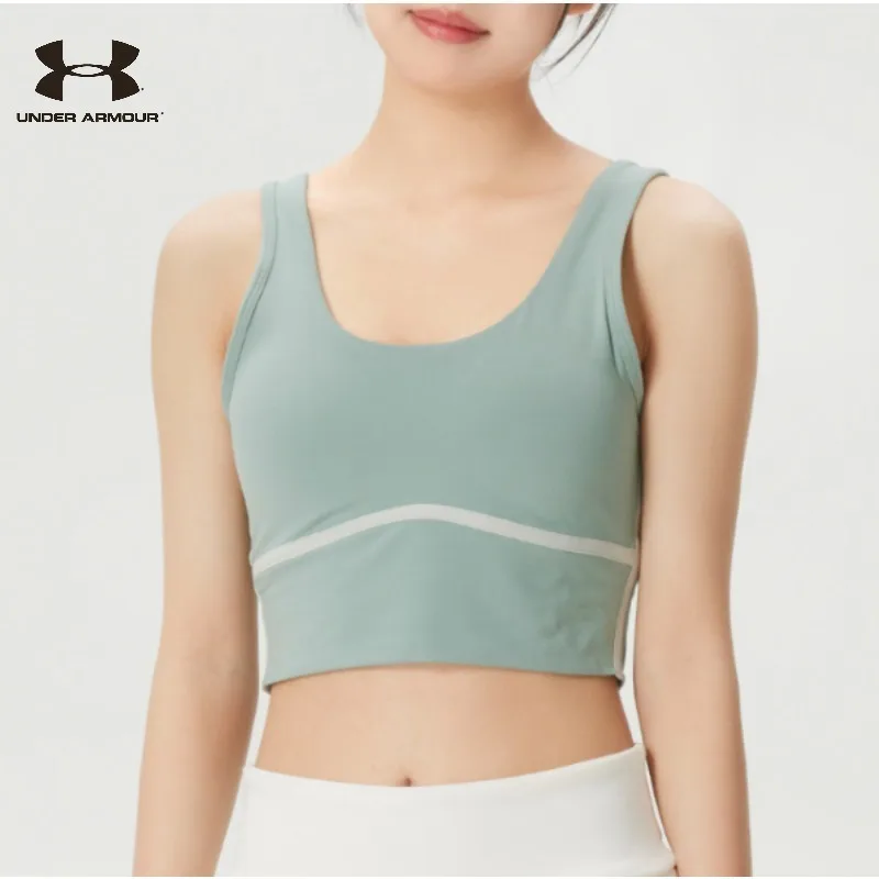 Under Armour UA Women's Fashion Minimalist Sports Bra Tank Top Casual Sleeveless Daily Gym Workout Breathable Activewear
Under Armour UA Women's Fashion Minimalist Sports Bra Tank Top Casual Sleeveless Daily Gym Workout Breathable Activewear