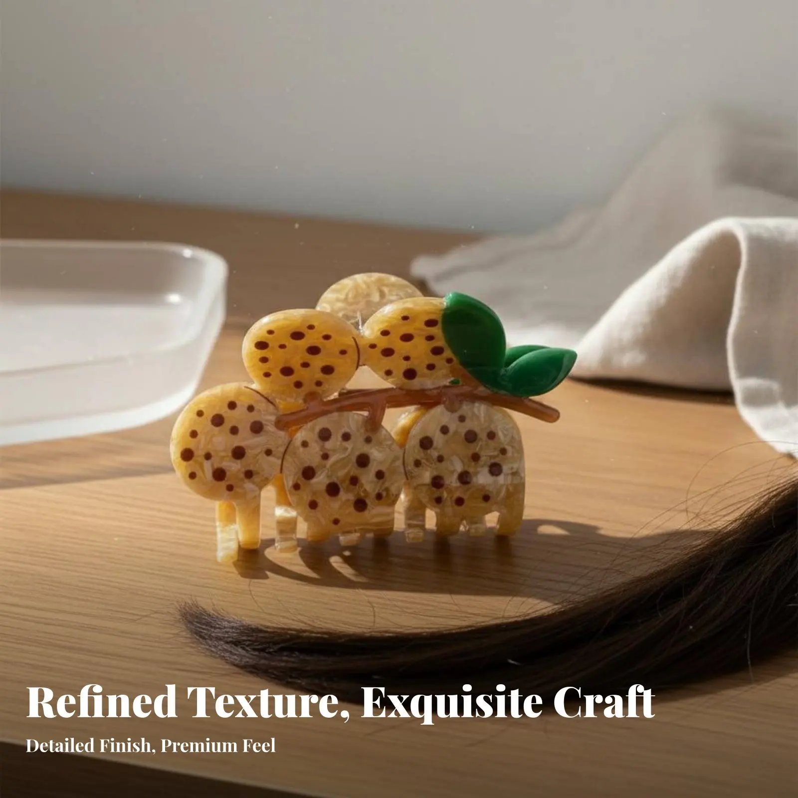 Fruit Shaped Hair Grip Cute Design Acetate Fruit Hair Grip Durian Jaw Grip Adorable Design Bright Hues for Women, Face Washing
Fruit Shaped Hair Grip Cute Design Acetate Fruit Hair Grip Durian Jaw Grip Adorable Design Bright Hues for Women, Face Washing