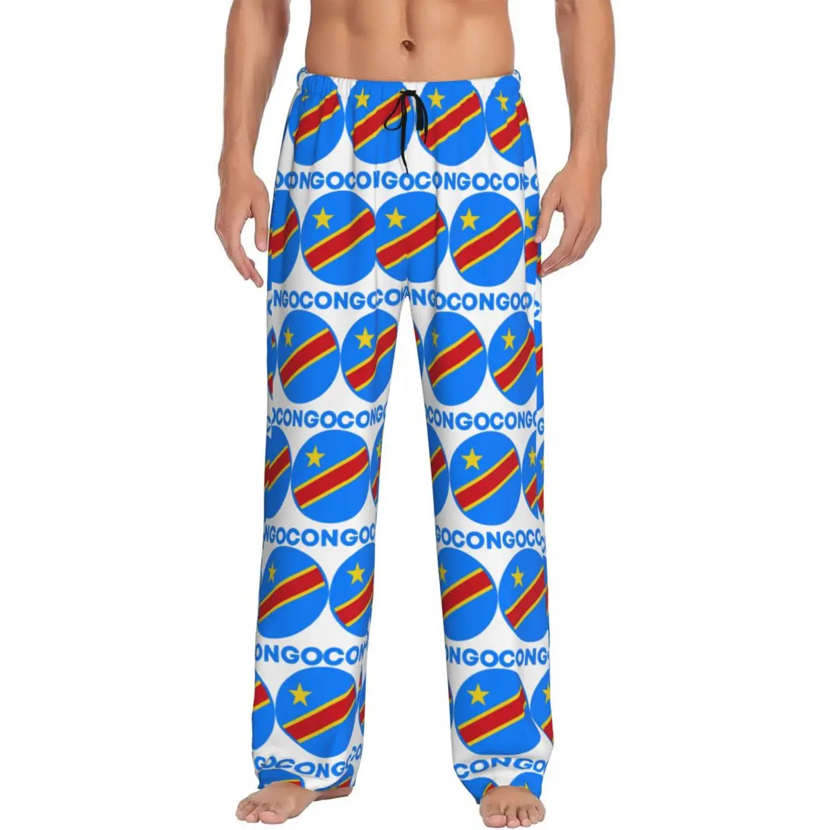 Custom Flag Of Congo Kinshasa Flag Of Zaire Pajama Pants Men Sleepwear Sleep Lounge Bottoms with Pockets
Custom Flag Of Congo Kinshasa Flag Of Zaire Pajama Pants Men Sleepwear Sleep Lounge Bottoms with Pockets