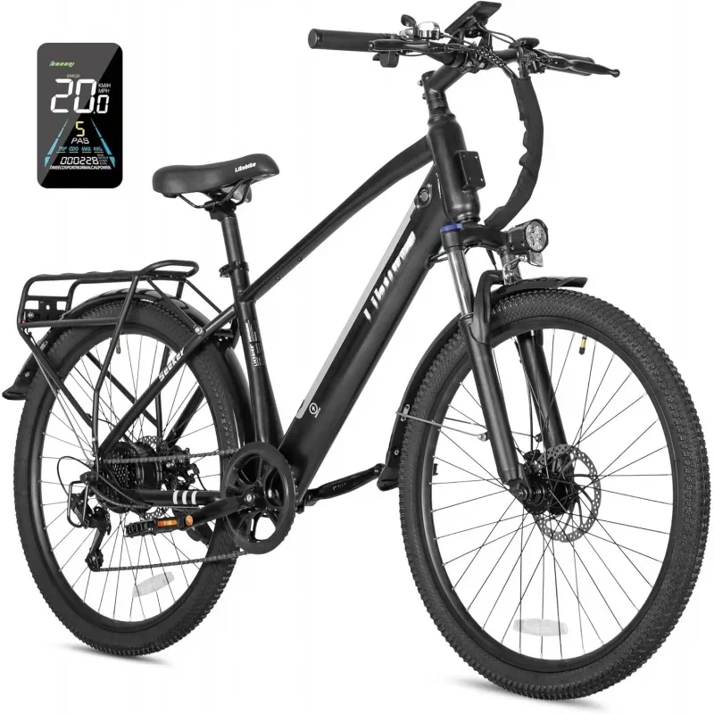 YY2Seeker 26" with 500W Brushless Motor.35Miles 324WH Removable Battery 20MPH Commuting Mountain Bike
YY2Seeker 26" with 500W Brushless Motor.35Miles 324WH Removable Battery 20MPH Commuting Mountain Bike