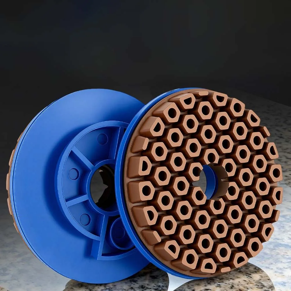 1pc 100mm Polishing Pad Dry/Wet For Snail Lock Marble Edge Grinding Wheel Polishing Pad 50-3000Grit For Automatic Edging Machine
1pc 100mm Polishing Pad Dry/Wet For Snail Lock Marble Edge Grinding Wheel Polishing Pad 50-3000Grit For Automatic Edging Machine
