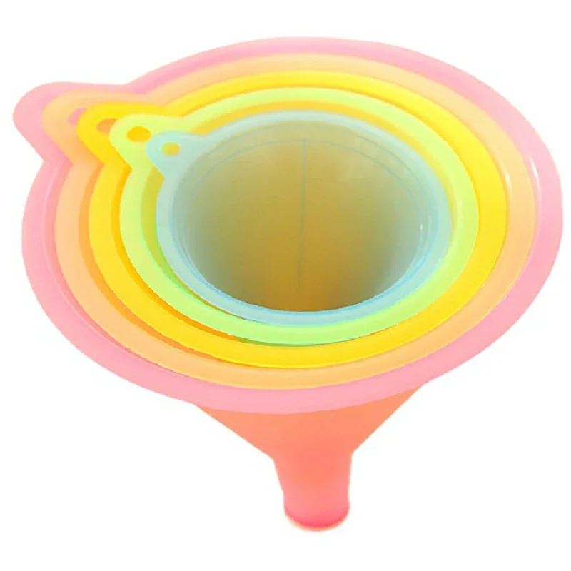 Household Wine Oil Soy Sauce Liquid Dispensing Transparent Food Grade Pp Plastic Large Diameter Large And Small Funnels 5-Piece
Household Wine Oil Soy Sauce Liquid Dispensing Transparent Food Grade Pp Plastic Large Diameter Large And Small Funnels 5-Piece