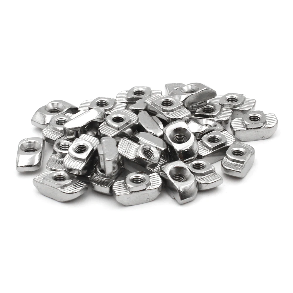 M3 M4 M5 M6 M8 T-Slide T Nuts European Standard Aluminum Profile Fastener Accessories 2020-4545 Series
M3 M4 M5 M6 M8 T-Slide T Nuts European Standard Aluminum Profile Fastener Accessories 2020-4545 Series